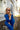 Beverly Hills Cropped Sweater - Olympian Blue